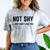 Not Shy I Just Don't Like You Introverting Comfort Color Blast T-Shirt Smoke
