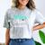Nursing School Survivor RN Grad Nurse Graduation Student Comfort Color Blast T-Shirt Smoke