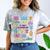 OT Daily Affirmations Occupational Therapy Month Graduation Comfort Color Blast T-Shirt Smoke