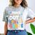 Peace Out 5th Grade Fifth Grade Graduation T-Shirt Comfort Color Blast T-Shirt Smoke