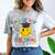 Peace Out Preschool Graduation Last Day Teachers Boys Girls Comfort Color Blast T-Shirt Smoke