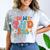In My Phd Era Groovy Phd Graduation Future Doctor Comfort Color Blast T-Shirt Smoke