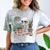 Plant Introvert Gardener Houseplant Botanical Women Men Kids Comfort Color Blast T-Shirt Smoke