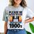 Please Be Patient With Me I'm From The 1900s Floppy Disk Premium Comfort Color Blast T-Shirt Smoke