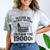 Please Be Patient I'm From The 1900s Premium Tri-Blend Comfort Color Blast T-Shirt Smoke