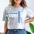 Powerlifting Senior 2025 Class Of 2025 Graduation Party 23 Comfort Color Blast T-Shirt Smoke