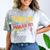 Pre-K Nailed It Class Of 2018 Graduation Comfort Color Blast T-Shirt Smoke