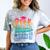 Pre-K Prek3 Prek4 Graduate Quarantine Preschool Graduation Comfort Color Blast T-Shirt Smoke