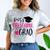 Preschool Graduation Shirt For Girl 2019 Miss Preschool Grad Comfort Color Blast T-Shirt Smoke