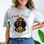 Pretty Educated African American Graduation Class 2024 Comfort Color Blast T-Shirt Smoke