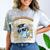 Proud 8th Grade Graduate Axolotl Graduation Eighth Comfort Color Blast T-Shirt Smoke