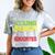 Proud African American Educated Graduation Comfort Color Blast T-Shirt Smoke