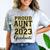 Proud Aunt Of A 2023 Graduate Family Matching Graduation Comfort Color Blast T-Shirt Smoke
