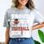 Proud Cousin Of a Football Senior 2026 Graduation Gifts Comfort Color Blast T-Shirt Smoke