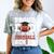 Proud Dad Of a Football Senior 2026 Graduation Comfort Color Blast T-Shirt Smoke