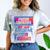 Proud Grandma Of A 2019 Graduate Senior Class Graduation Comfort Color Blast T-Shirt Smoke