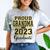 Proud Grandma Of A 2023 Graduate Graduation Comfort Color Blast T-Shirt Smoke