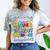 Proud MAMA Of a 2025 PRE-K Graduate -Graduation Comfort Color Blast T-Shirt Smoke