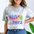 Proud Mom Of a 2022 Graduate Matching Tie Dye Graduation Comfort Color Blast T-Shirt Smoke