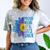 Proud Mom Of a 2022 Senior Shirt Graduation 2022 Women's Comfort Color Blast T-Shirt Smoke