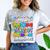 Proud MOM Of a 2025 PRE-K Graduate -Graduation Comfort Color Blast T-Shirt Smoke