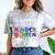 Proud Mom Of A Kindergarten Grad Shirt Graduation Comfort Color Blast T-Shirt Smoke