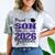 Proud Son Of a Class Of 2026 Graduate For Graduation Comfort Color Blast T-Shirt Smoke