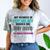 Qualified Psychologist PhD PsyD Shirt Graduation Comfort Color Blast T-Shirt Smoke