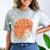 Queen Associate Degree Afrocentric Graduation T Shirt Comfort Color Blast T-Shirt Smoke