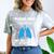 Respiratory Therapist Appreciation RT School Graduation Comfort Color Blast T-Shirt Smoke