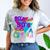 Retro 1980s 80's Baby 1990s 90's Made Me Nostalgia Birthday Comfort Color Blast T-Shirt Smoke