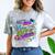 Retro 1980s 80's Baby 1990s 90's Made Me Vaporwave Nostalgia Comfort Color Blast T-Shirt Smoke