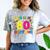Retro 80's Costume 80s Nostalgia Party Comfort Color Blast T-Shirt Smoke