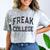 Retro Anti Social FREAK COLLEGE Introvert Stay Away From Me Comfort Color Blast T-Shirt Smoke Retro Anti Social FREAK COLLEGE Introvert Stay Away From Me Comfort Color Blast T-Shirt Smoke