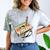 Retro Cassette Tape & Pencil Rewind Nostalgia Party 80s 90s Premium Comfort Color Blast T-Shirt Smoke