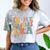 Retro Groovy In My Master's Degree Era Graduation Master Comfort Color Blast T-Shirt Smoke
