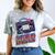 Rewind Good Times Retro VHS Tape Nostalgia 80s 90s Premium Tri-Blend Comfort Color Blast T-Shirt Smoke