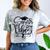 That Says Senior Vibes Graduation Diploma School Spirit Comfort Color Blast T-Shirt Smoke