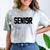 SEN19R Senior 2019 High School Graduation Party T-Shirt Comfort Color Blast T-Shirt Smoke