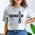 Senior 2020 Football Graduation Shirt Comfort Color Blast T-Shirt Smoke