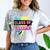 Senior 2023 Graduation Class Of 2023 Retro 90's Graduation Comfort Color Blast T-Shirt Smoke