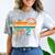Senior 2023 Retro Class Of 2023 Seniors Graduation 23 Comfort Color Blast T-Shirt Smoke