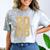 Senior 2025 Class Of 2025 Gold Senior Graduation Comfort Color Blast T-Shirt Smoke
