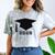 SENIOR 2025 Cute Graduation Class Of 2025 Graduate Comfort Color Blast T-Shirt Smoke