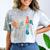 Senior 2026 Class Of 2026 Retro Groovy Graduation Grad Women Comfort Color Blast T-Shirt Smoke
