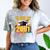 Senior 31 Class Of 2031 Back To School Graduation 2031 Comfort Color Blast T-Shirt Smoke