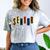 Senior Class Of 2026 Women Men Graduation Class Of 2026 Comfort Color Blast T-Shirt Smoke