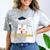 Senior Graduation TShirt 2019 Got My Dip-Llama Diploma Shirt Comfort Color Blast T-Shirt Smoke