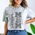 Senior Mom 2026 Wrestling Athlete Proud Parent Graduation Comfort Color Blast T-Shirt Smoke