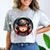 Serene Music Enthusiast With Headphones Introvert Cute Boy Comfort Color Blast T-Shirt Smoke